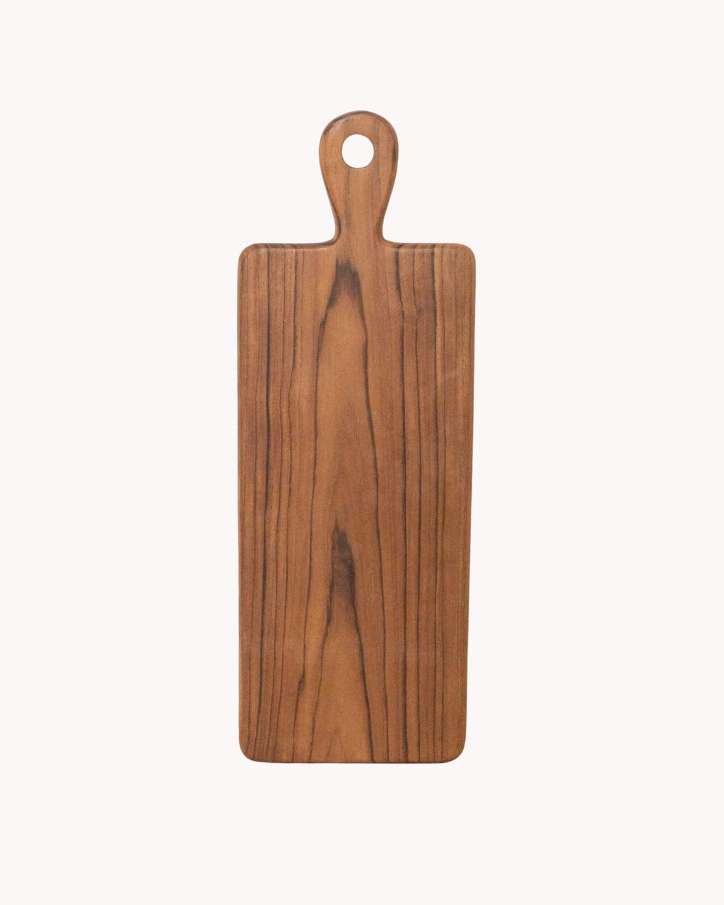 Planche à découper artisanale LURA en teck massif
